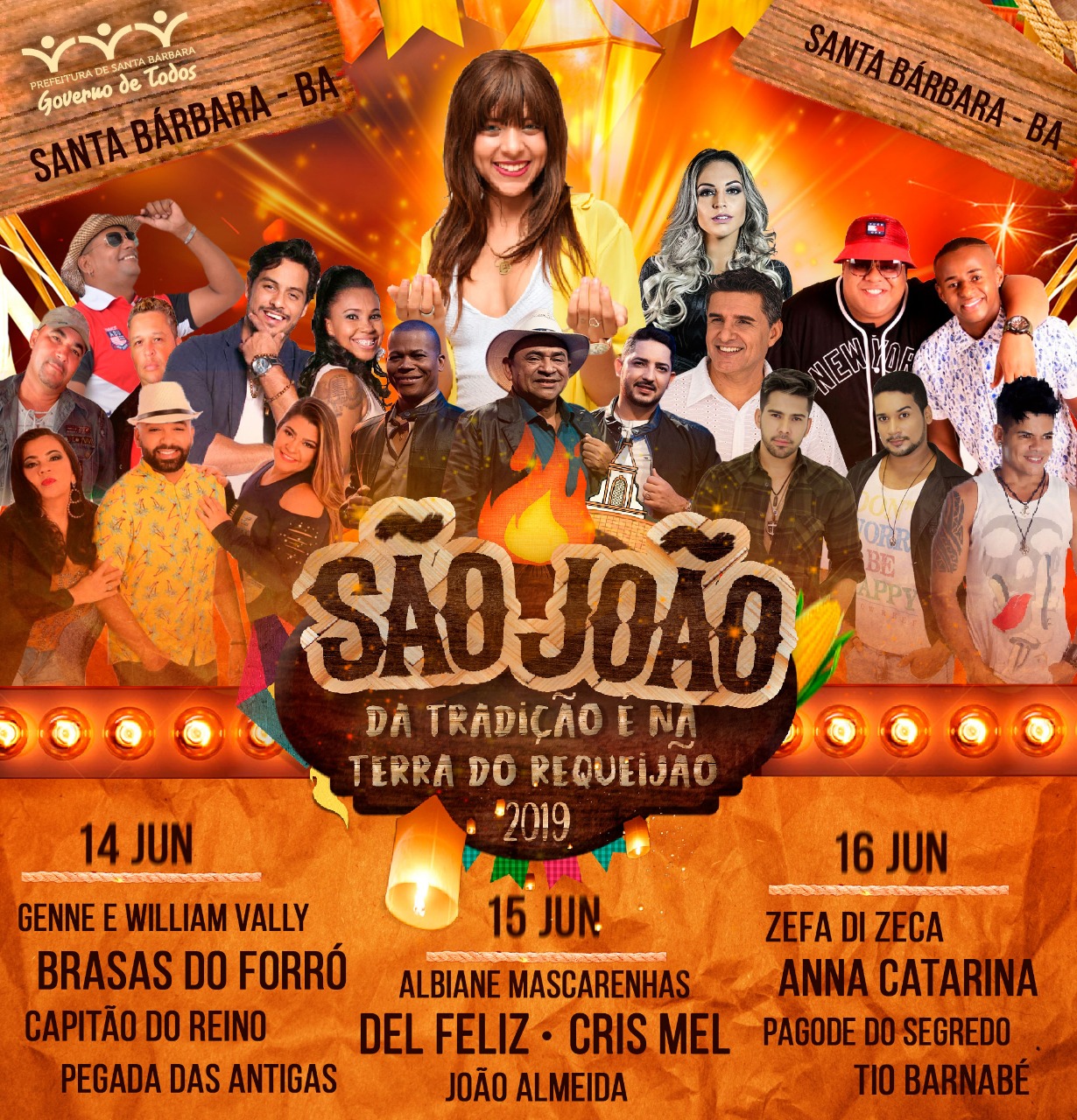 Santa Bárbara: São João da Tradição é na Terra do Requeijão. Confira! 1 Santa Bárbara: São João da Tradição é na Terra do Requeijão. Confira!