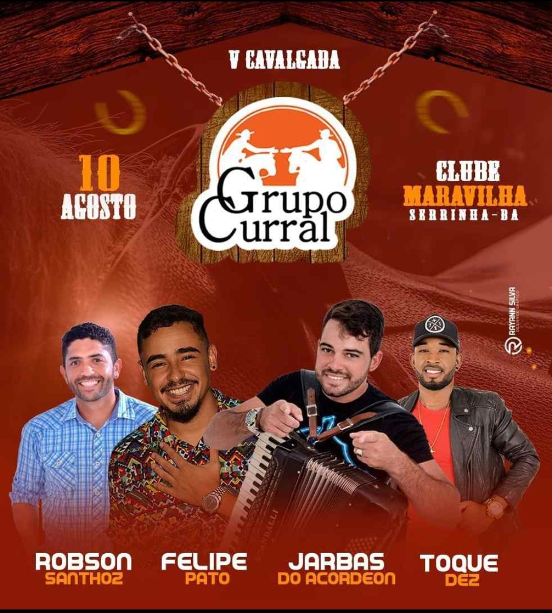 Serrinha: 5ª Cavalgada do Grupo Curral acontecerá dia 10 de agosto. Confira! 1 Serrinha: 5ª Cavalgada do Grupo Curral acontecerá dia 10 de agosto. Confira!
