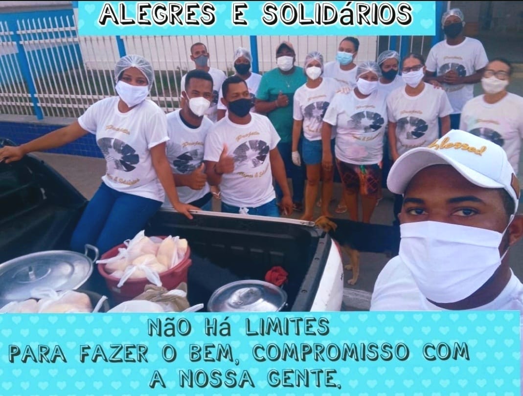 Ação Social: Grupo Alegres e Solidários leva importante projeto Sopão nos Bairros à famílias carentes de Conceição da Feira. Confira! 1 Ação Social: Grupo Alegres e Solidários leva importante projeto Sopão nos Bairros à famílias carentes de Conceição da Feira. Confira!