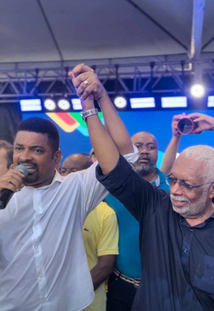 Prefeito Calmon reúne multidão, anuncia Marivaldo do Amaral como vice em sua chapa e realiza uma convenção histórica em São Francisco do Conde