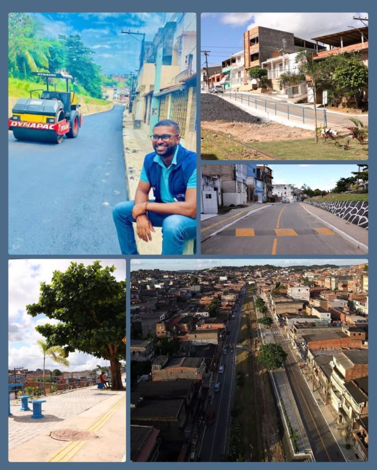Engenheiro candeense, Rosevaldo Adorno aceita desafio do prefeito Pitágoras e coloca sua digital em uma das obras mais importantes de Candeias, a avenida Wanderley Araújo Pinho 1 Engenheiro candeense, Rosevaldo Adorno aceita desafio do prefeito Pitágoras e coloca sua digital em uma das obras mais importantes de Candeias, a avenida Wanderley Araújo Pinho