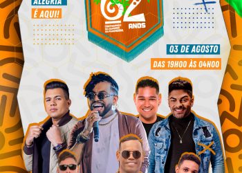 Itanagra: Silvanno Sales, Vitor Fernandes e Banda Dois Amores farão parte da grade de atrações do aniversário de 62 anos da cidade