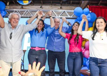 Maragojipe: Com as presenças de importantes representantes da política estadual e federal, convenção do PSD lança chapa de Vera da Saúde à prefeitura com sua vice sendo sua filha, a médica Dra. Verena Paz