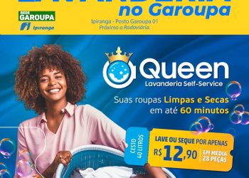 Queen Lavanderia chega a Candeias através do Posto Garoupa 01, próximo a Rodoviária