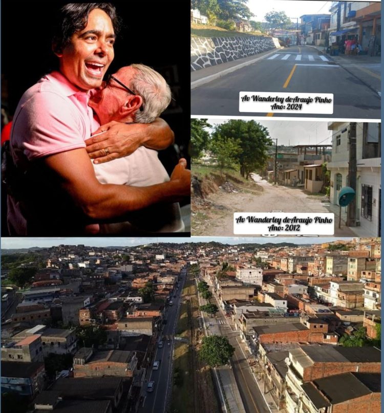 Dr. Pitágoras, o realizador de sonhos, desta vez inaugurou a tão esperada Avenida Wanderley Araújo Pinho em Candeias 1 Dr. Pitágoras, o realizador de sonhos, desta vez inaugurou a tão esperada Avenida Wanderley Araújo Pinho em Candeias