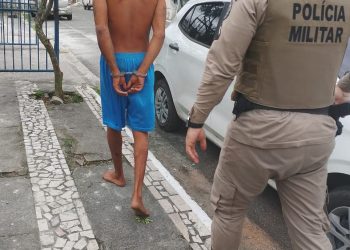 Policiais da 10ª CIPM prendem em flagrante três homens que estavam assaltando no distrito do Caípe em São Francisco do Conde e em Madre de Deus