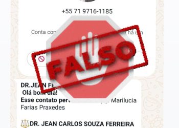 Candeias: Golpistas tentam se passar por Dr. Jean Carlos e pedem transferências bancárias pelo WhatsApp