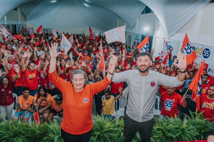 Nilza da Mata e Luciano Lago em lançamento oficial da pré-candidatura são ovacionados, mostrando popularidade e preferência em São Sebastião do Passé
