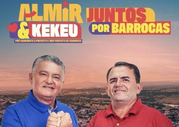 Almir de Maciel e Kekeu de Dãozinho formam chapa tão esperada por Barrocas