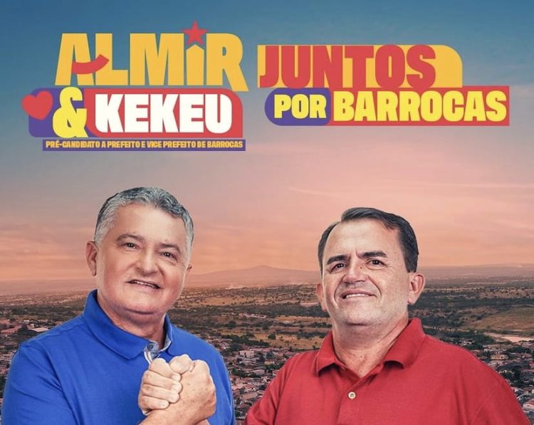 Almir de Maciel e Kekeu de Dãozinho formam chapa tão esperada por Barrocas