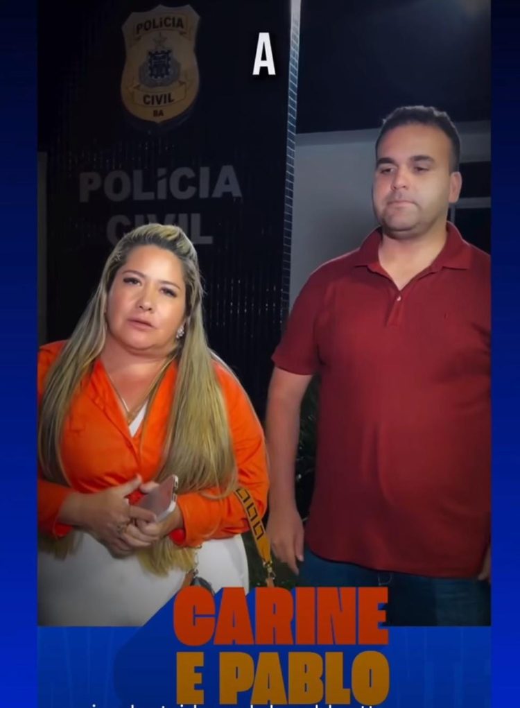 Aporá: Segundo Portal A Tarde, prefeita Carine de Ataíde e seu vice mentem e não estavam em carro que foi atingido por arma de fogo na última quinta-feira (29)