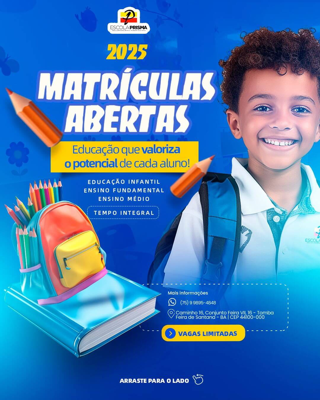 Matrícule seu filho