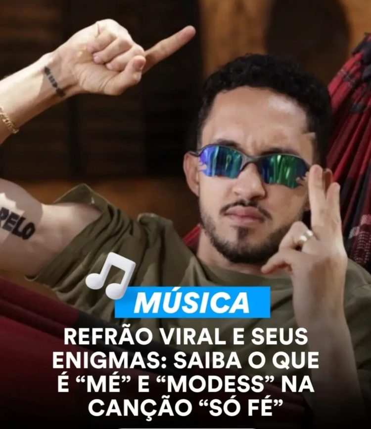 Hit do momento na voz de É o Grelo, “Só Fé” é a música chiclete líder das plataformas digitais