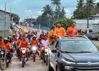 Marcus Sarmento realiza grande carreata e movimenta o final de semana em Itanagra