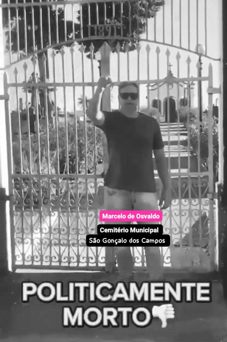 São Gonçalo dos Campos: Capacho do prefeito Tarcísio Pedreira faz vídeo ameaçador contra o pai do próprio líder da organização política