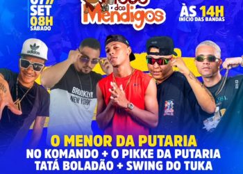 Candeias: Mais uma edição do tradicional Bloco dos Mendigos acontece neste sábado (07/09)