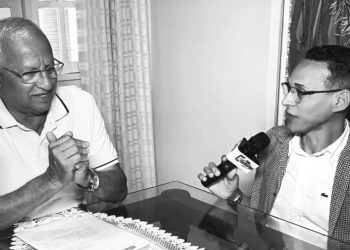 Prefeito João Bahia e blogueiro casca de bala realizam café com bobagem em bate-papo entre amigos em Amélia Rodrigues