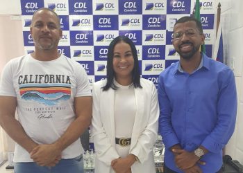 Candidato a prefeito Eriton Ramos e o vice Washington de Passé participam de sabatina com saldo positivo no CDL de Candeias, através da presidente Paulinha Fitti