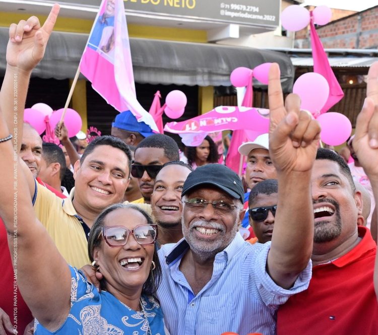 Antônio Calmon pede mais 4 anos à população de São Francisco do Conde para continuar lutando e desfazendo o regresso do ex-prefeito Evandro