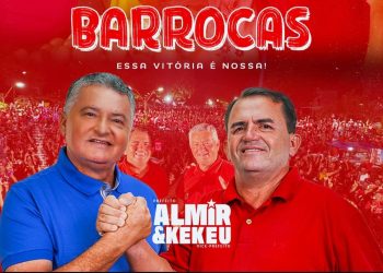 Em disputa acirrada, Almir de Maciel (PT) é eleito novo prefeito de Barrocas