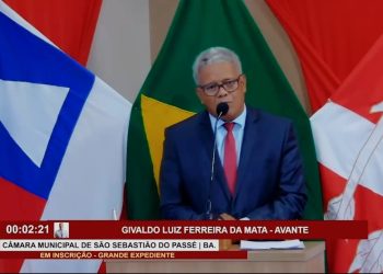São Sebastião do Passé: Vereador Gil do Posto faz discurso na Câmara de agradecimentos, reconhecimentos e parabenizações