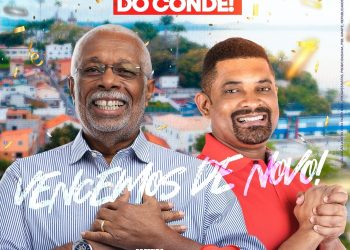 Antônio Calmon é reeleito prefeito em São Francisco do Conde com 63% dos votos