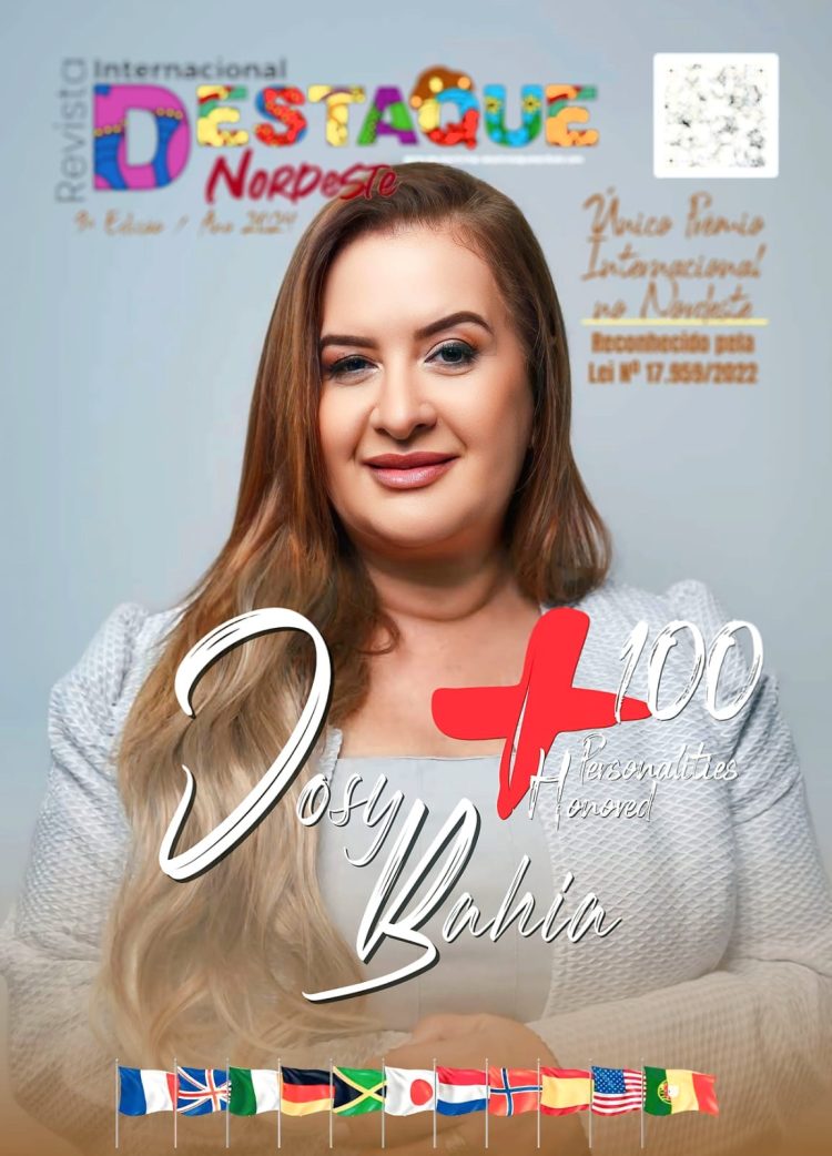Cantora gospel Josy Bahia é capa da Revista Destaque Nordeste em Pernambuco