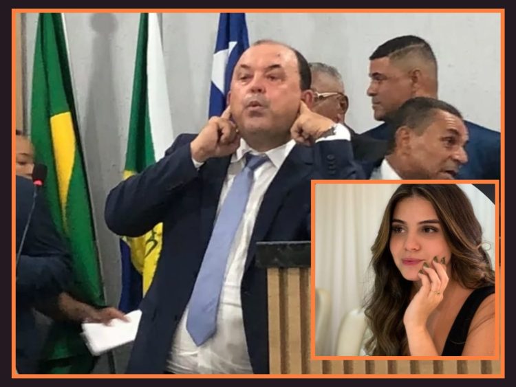 Rafael Jambeiro: Prefeito eleito Nalvinho surta não tomando posse por ter como presidente da Câmara a jovem vereadora Isabelle Carvalho e faz birras