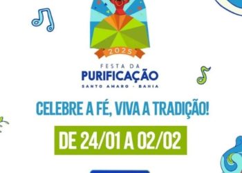 Santo Amaro: Prefeito Flaviano Bonfim celebra Festa da Purificação 2025 com grandes atrações e novidades