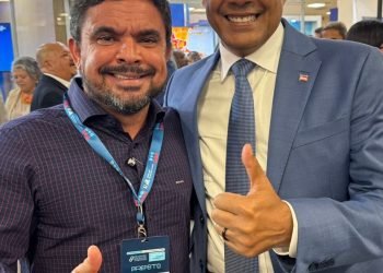 Marcus Sarmento, prefeito de Itanagra, marca presença no 8º Encontro de Prefeitos realizado pela UPB e destaca a importância do evento