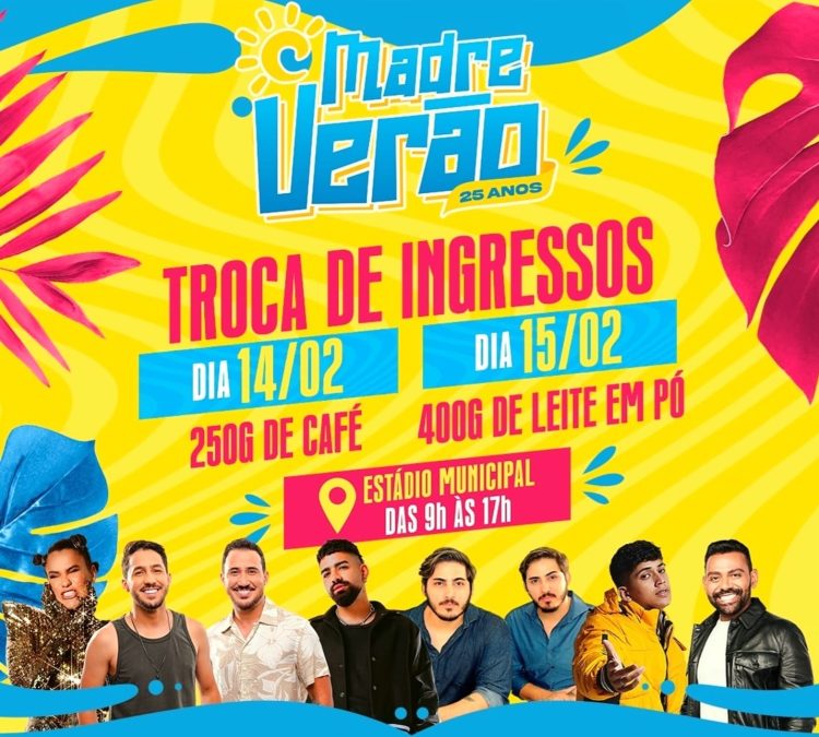 Madre Verão chega no último final de semana da edição 2025 com sinergia de ritmos e benefício social