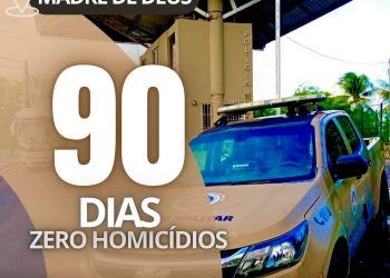 10ª CIPM comemora 90 dias sem homicídios em Madre de Deus
