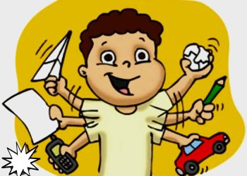 Seu filho não para quieto na sala de aula?