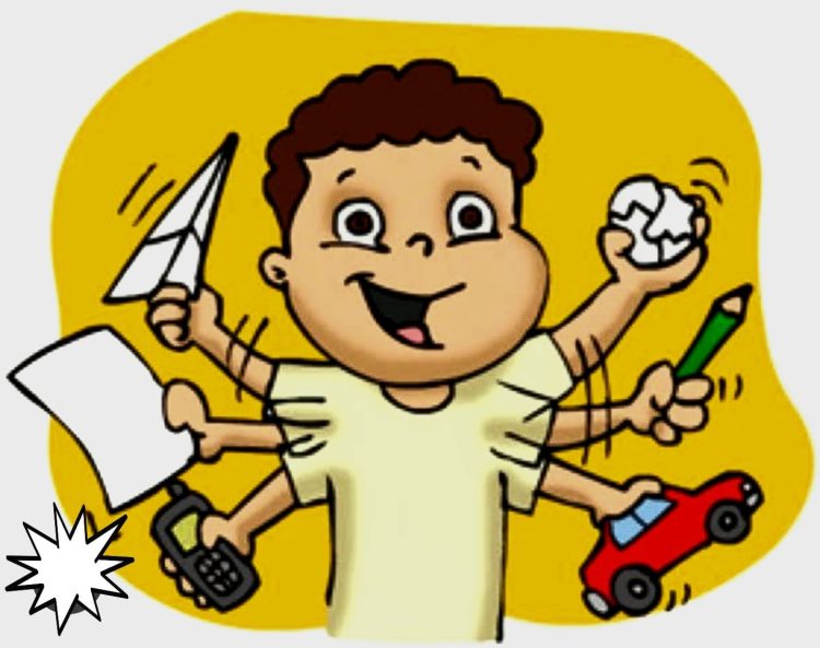 Seu filho não para quieto na sala de aula? 1 Seu filho não para quieto na sala de aula?