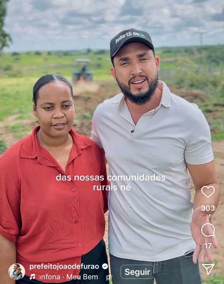 Conceição da Feira: Prefeito João de Furão dá início ao Programa de Aração de Terras