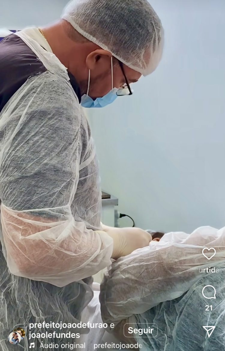 Conceição da Feira: Prefeito João de Furão comemora mais um passo na saúde com a realização de pequenas cirurgias 1 Conceição da Feira: Prefeito João de Furão comemora mais um passo na saúde com a realização de pequenas cirurgias