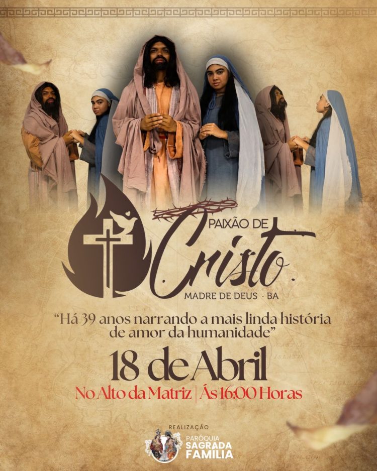 Madre de Deus: Paixão de Cristo completa 39 anos de muita devoção e fé