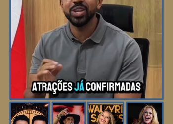 Prefeito Eriton Anuncia Bruno & Marrone, Natanzinho Lima, Walkyria Santos e Joelma no São João de Candeias 2025