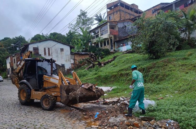 Prefeitura de São Francisco do Conde intensifica ações para conter danos das chuvas 1 Prefeitura de São Francisco do Conde intensifica ações para conter danos das chuvas