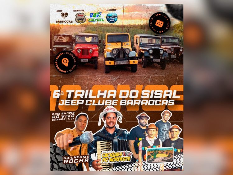 Barrocas: Prefeito Almir de Maciel Reafirma Compromisso com o Esporte ao Apoiar a 6ª Trilha do Sisal 1 Barrocas: Prefeito Almir de Maciel Reafirma Compromisso com o Esporte ao Apoiar a 6ª Trilha do Sisal