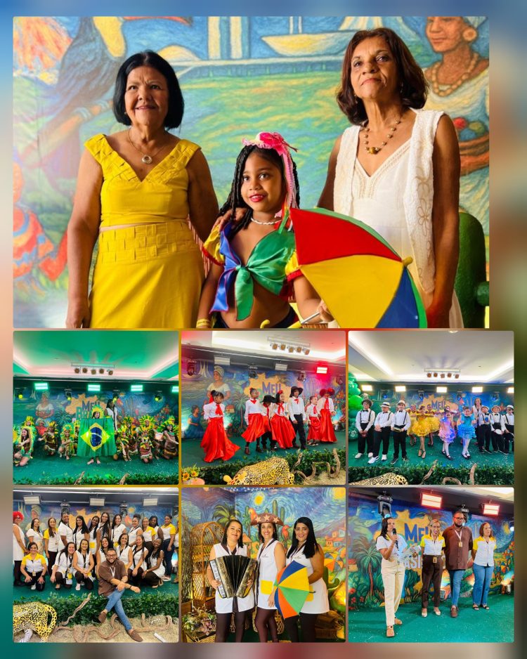 Meu Brasil Brasileiro,  Escola Joias de Cristo encerra o semestre do ensino fundamental com um espetáculo cultural que encantou famílias.