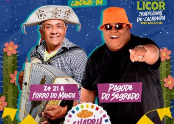 Bloco Chapéu de Paia realiza desfile em Candeias no dia 24/06 com atrações de forró e pagode e open de licor até às 18h