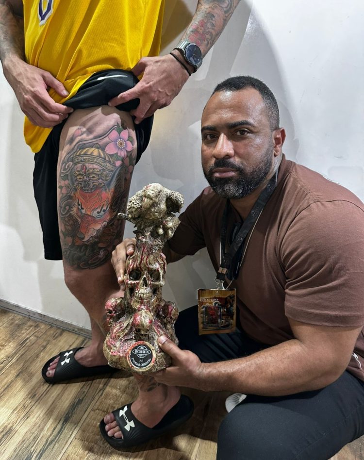 Coiote Tattoo candeense brilha na Evolutio Expo Tattoo de Aracaju e conquista destaque nacional