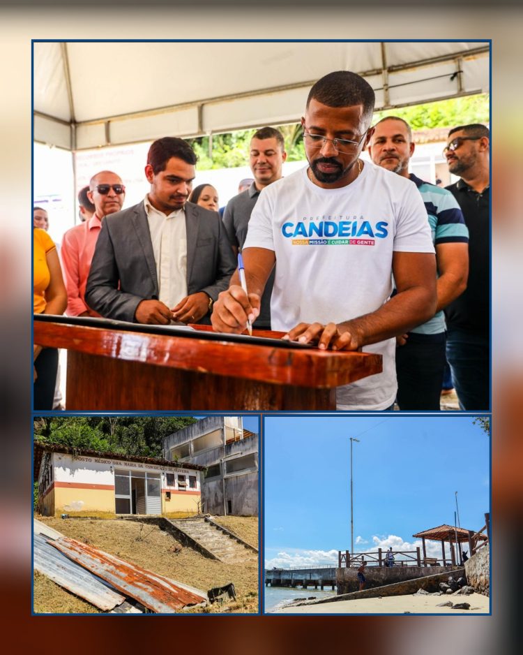 14 de agosto repleto de presentes para Candeias: Prefeito Eriton assina ordem de serviço do PSF de Caboto e inicia licitação do píer da comunidade 1 14 de agosto repleto de presentes para Candeias: Prefeito Eriton assina ordem de serviço do PSF de Caboto e inicia licitação do píer da comunidade