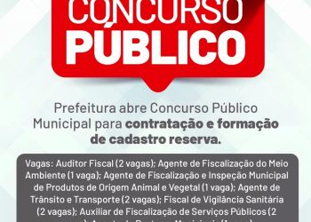 Prefeita Nilza da Mata anuncia concurso público em São Sebastião do Passé, oferecendo 11 vagas para fortalecer o serviço municipal 1 Prefeita Nilza da Mata anuncia concurso público em São Sebastião do Passé, oferecendo 11 vagas para fortalecer o serviço municipal