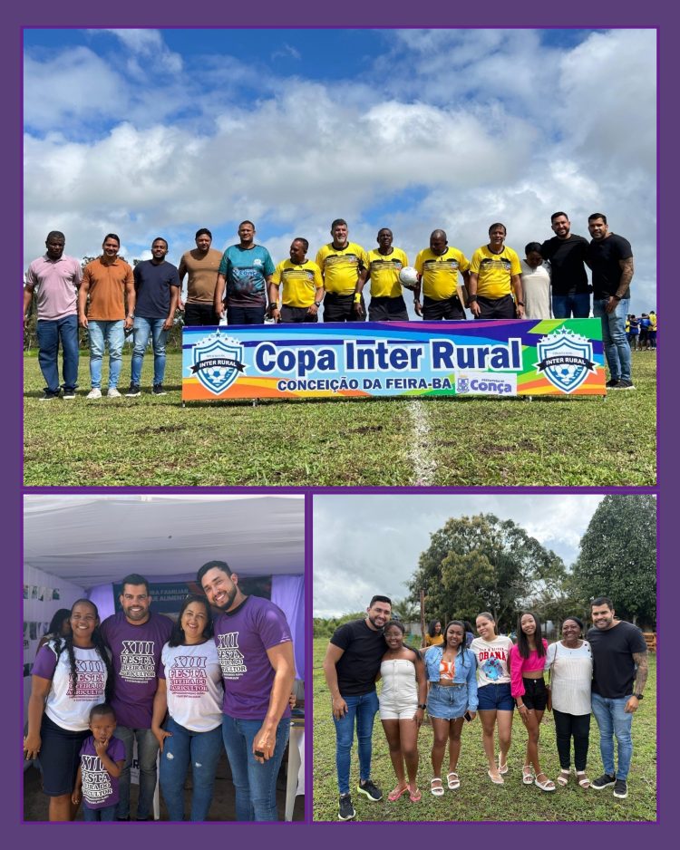 João de Furão e Lefundes lideram domingo movimentado em Conceição da Feira, valorizando o campo, esporte, saúde e sociedade 1 João de Furão e Lefundes lideram domingo movimentado em Conceição da Feira, valorizando o campo, esporte, saúde e sociedade