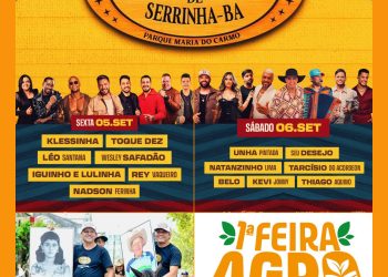 Serrinha sediará a Maior Vaquejada do Brasil no Parque Maria do Carmo, de 3 a 7 de setembro de 2025, com shows de artistas nacionais e novidades culturais