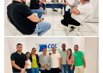 Prefeito de Barrocas, Almir de Maciel, reforça compromisso com o fortalecimento do comércio local em reunião com a CDL