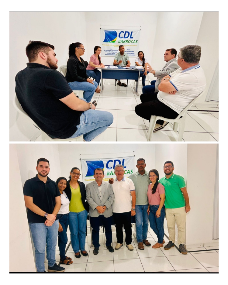 Prefeito de Barrocas, Almir de Maciel, reforça compromisso com o fortalecimento do comércio local em reunião com a CDL 1 Prefeito de Barrocas, Almir de Maciel, reforça compromisso com o fortalecimento do comércio local em reunião com a CDL
