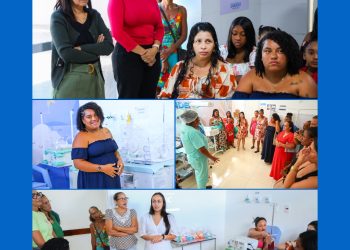 Candeias comemora avanços na saúde materna com visita às novas instalações da maternidade José Mário dos Santos